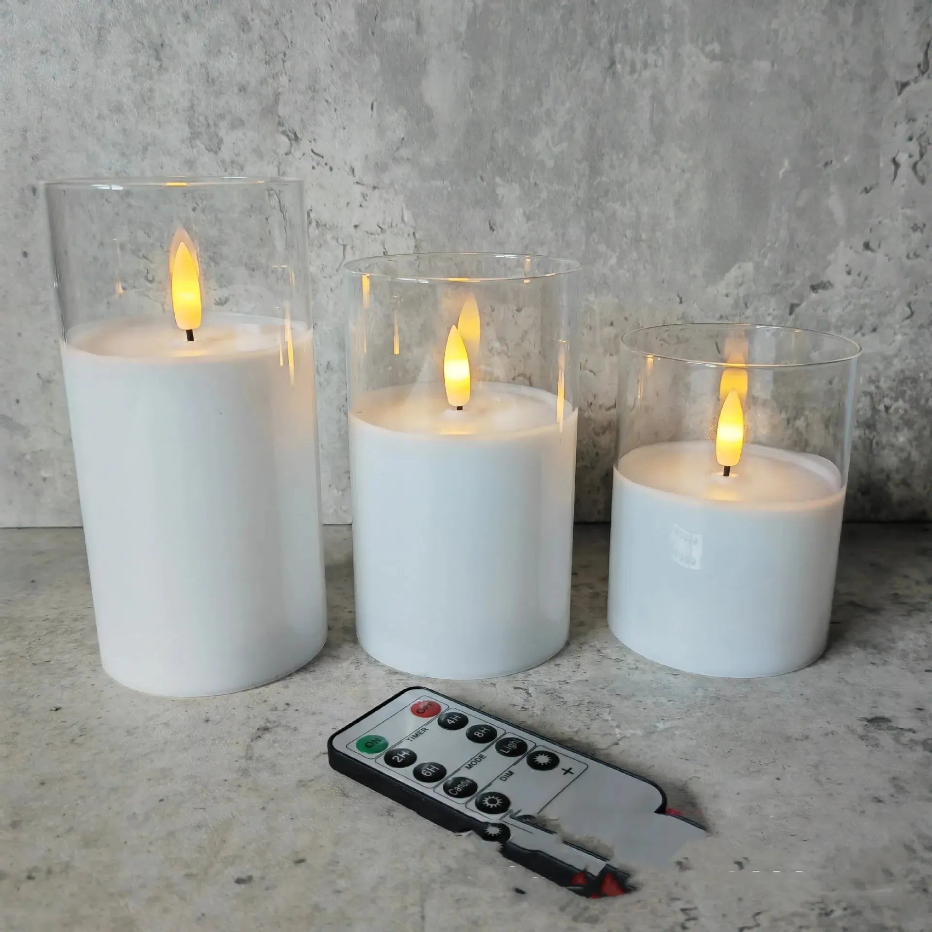 Electroplated Glass LED Electronic Candle Lights Wholesale Rechargeable - Bellarte Enchanté Electroplated Glass LED Electronic Candle Lights Wholesale Rechargeable